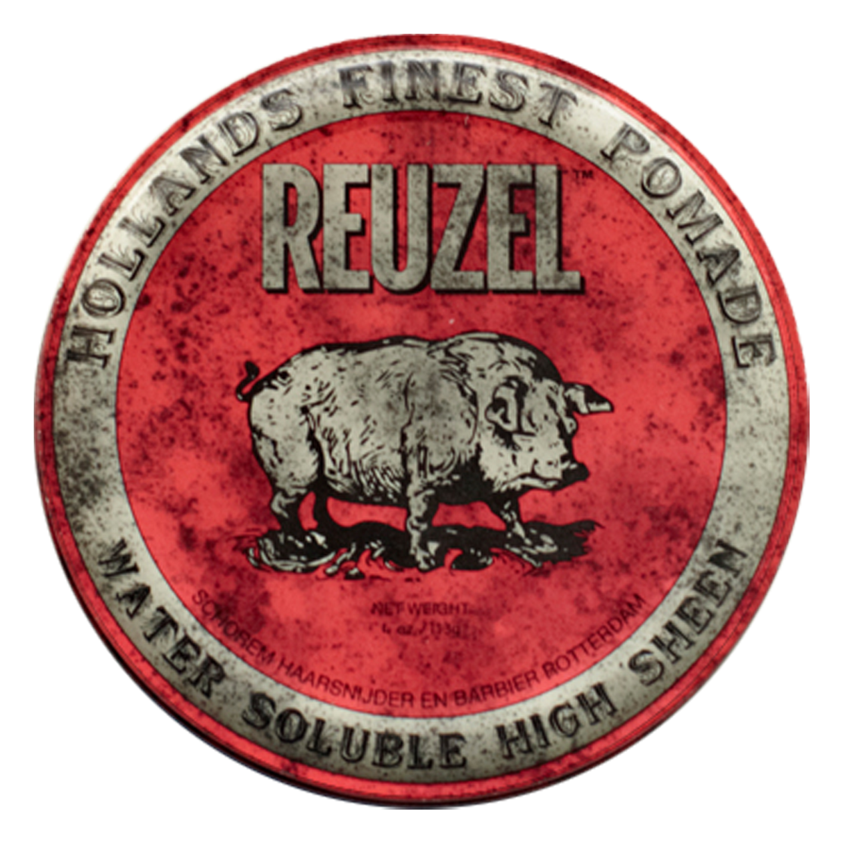 Red High Sheen Water Soluble Pomade