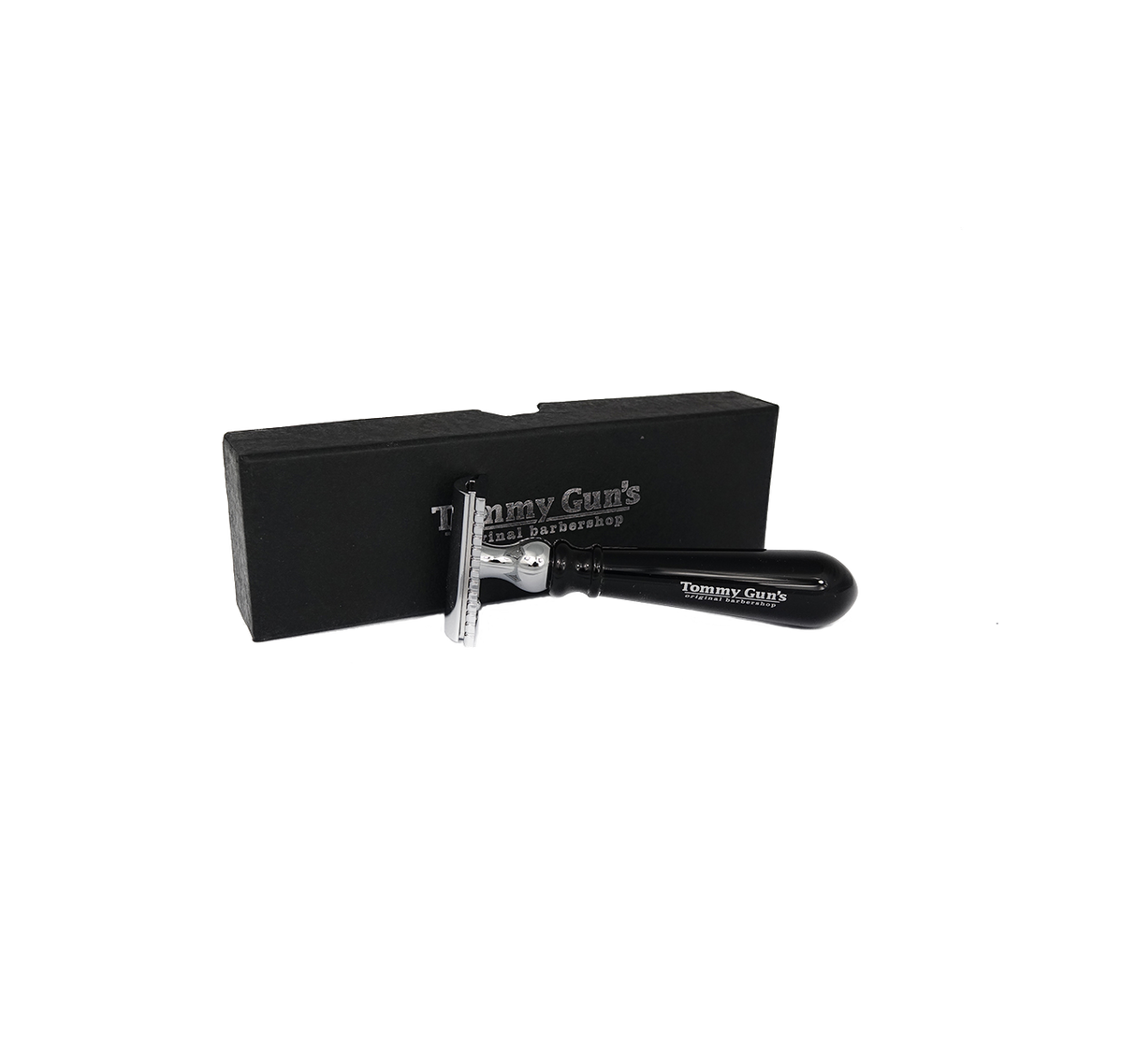 Tommy Gun's Shave Tommy Guns Safety Razor Resin Black DE-05EB